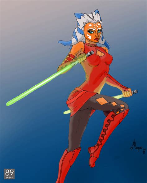 Ahsoka Hot Tano by MagarNadge on DeviantArt